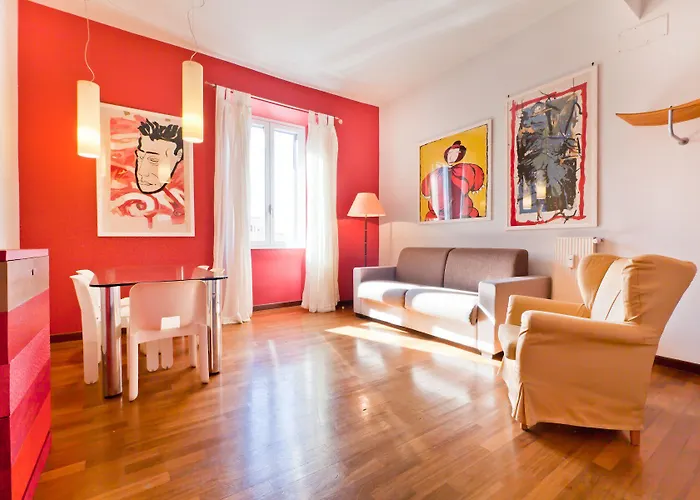 דירה Porta Portese Colorful Flat