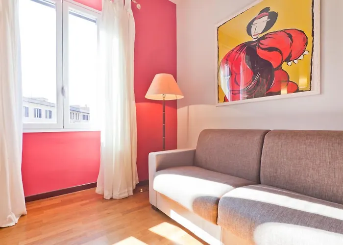 דירה Porta Portese Colorful Flat *