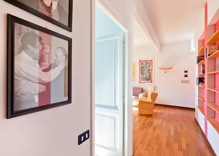 דירה Porta Portese Colorful Flat רומא